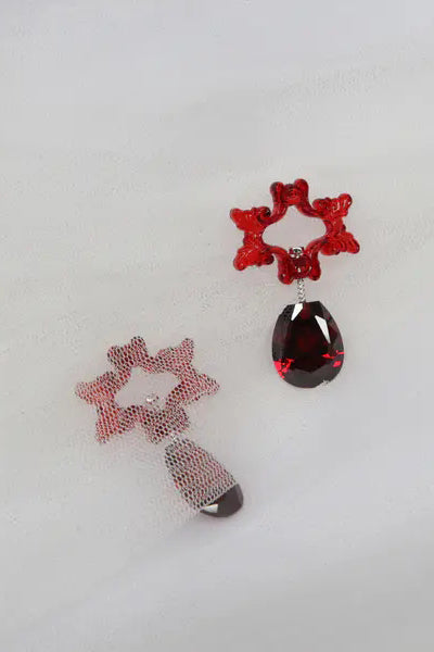 YVMIN Baroque pattern gemstone earrings ss209628RE